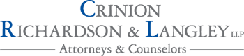 Crinion Richardson & Langley LLP Logo